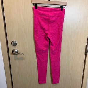 Twenty Montreal Bougainvillea 3D Hot Pink Leggings